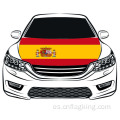 La Copa del Mundo 100 * 150 cm Bandera de España Bandera de capó de coche Tela de alta elasticidad